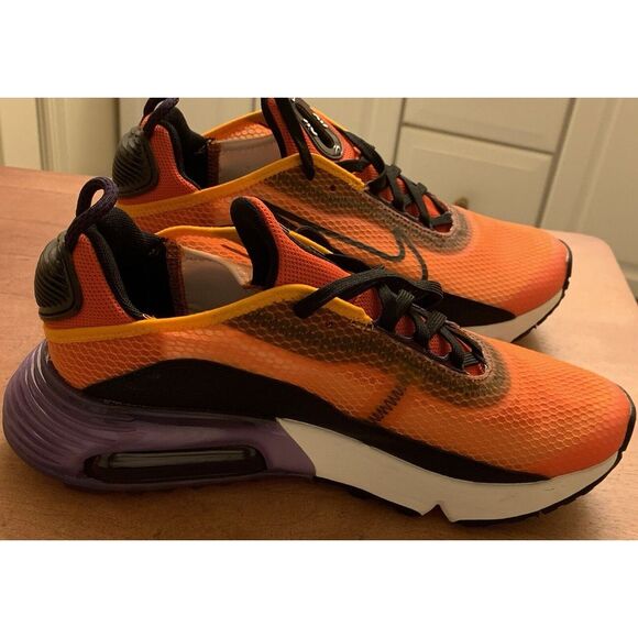 Nike Air Max 2090 Magma Orange 2020 (Youth 5.5) Size 5.5Y - Picture 15 of 16